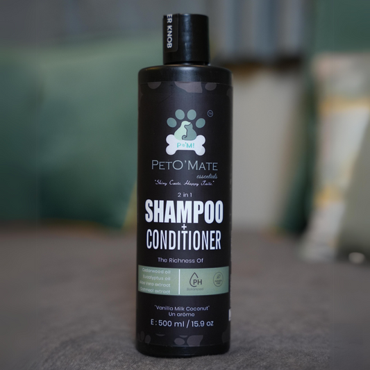 PetO'Mate Essentials Conditioning Shampoo And Conditioner - 500ml